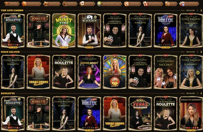 Lizaro online casino platform